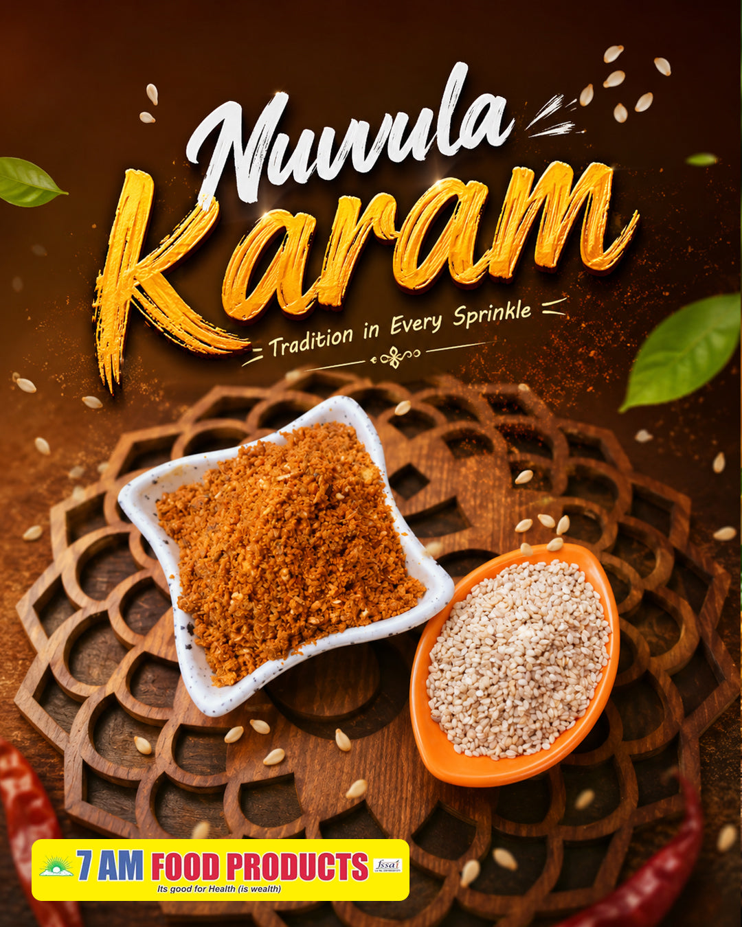 7 AM Food Products Nuvvula Sesame Karam