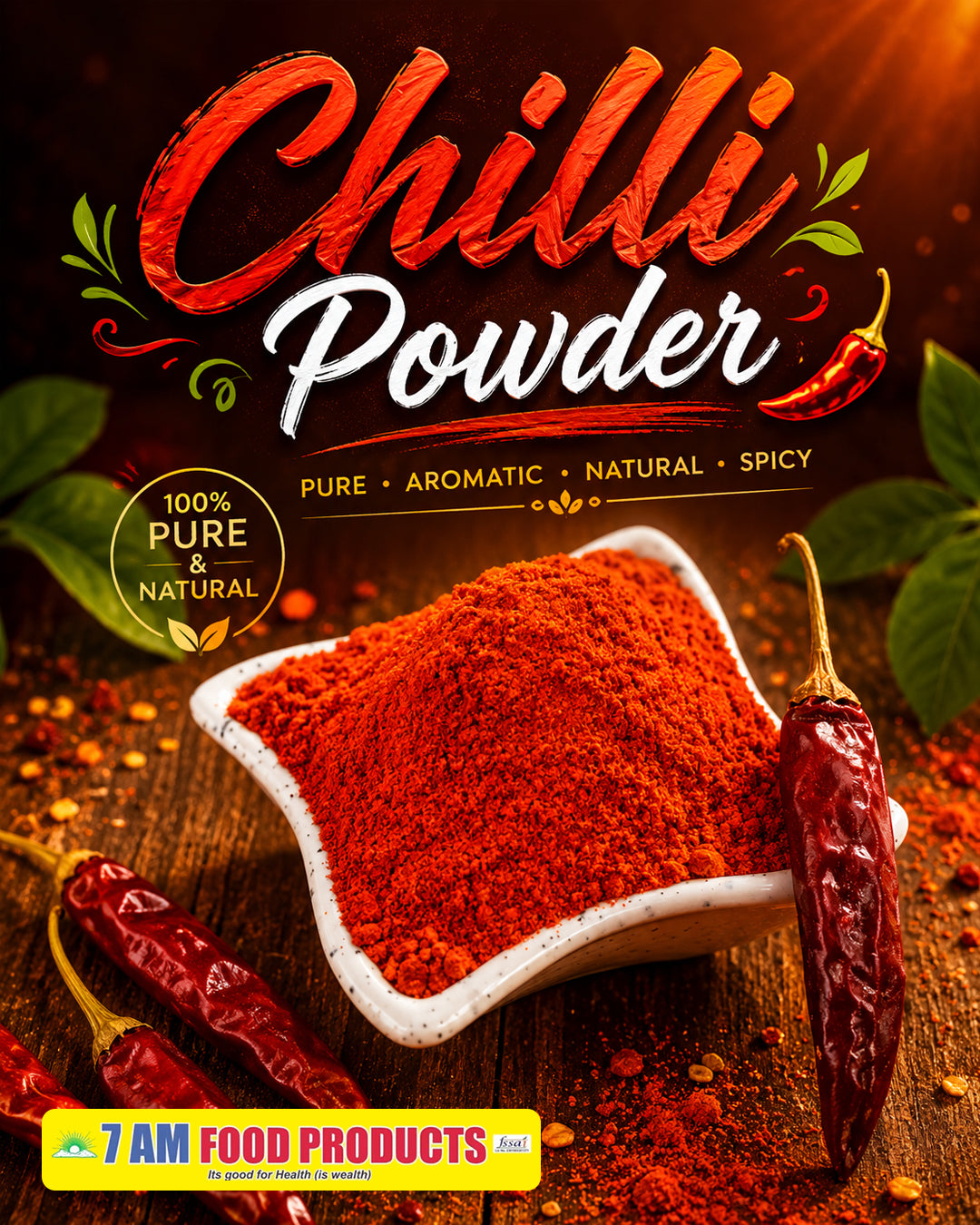 7 AM Food Products Mirchi Powder