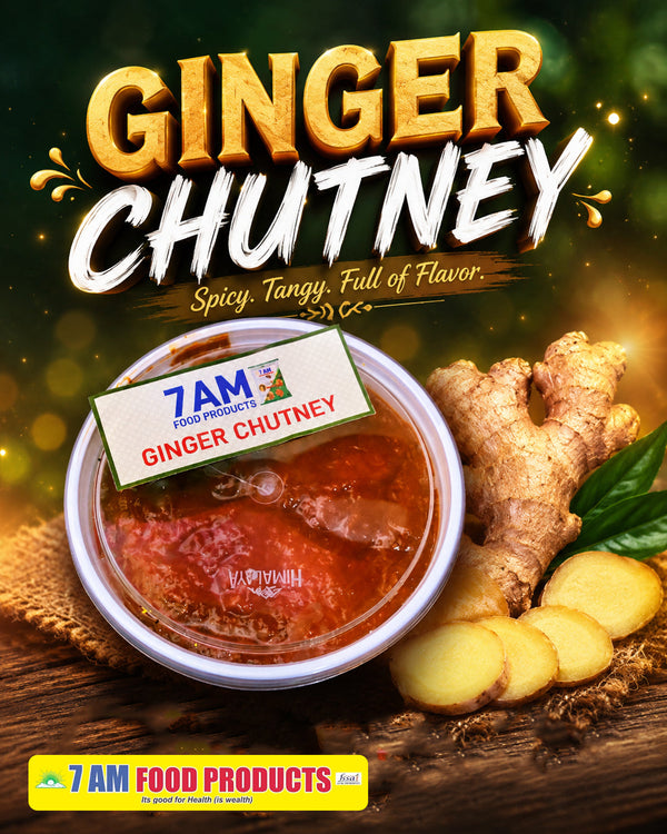 7 AM Food Products Allam Ginger Chutney