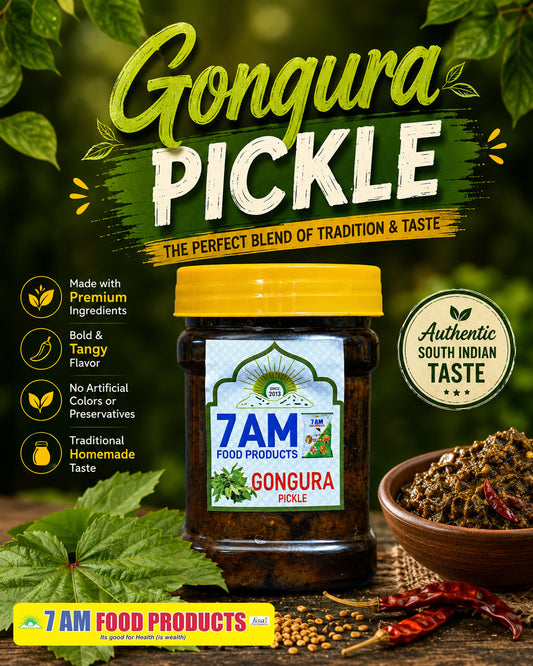 7 AM Food Products Gongura Pickle