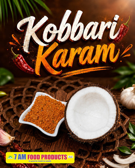 7 AM Food Products Kobbari Coconut Karam