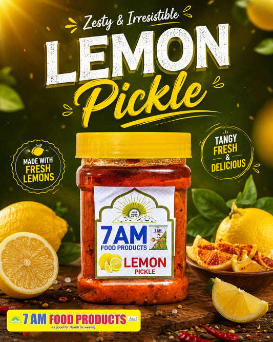 7 AM Food Products Lemon Pickle