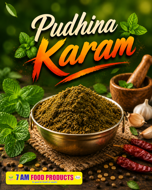 7 AM Food Products Pudhina Mint Karam