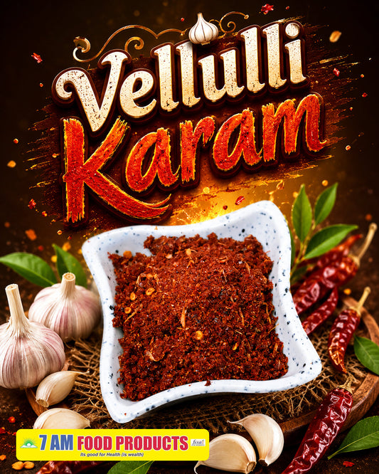 7 AM Food Products Velluli Garlic Karam